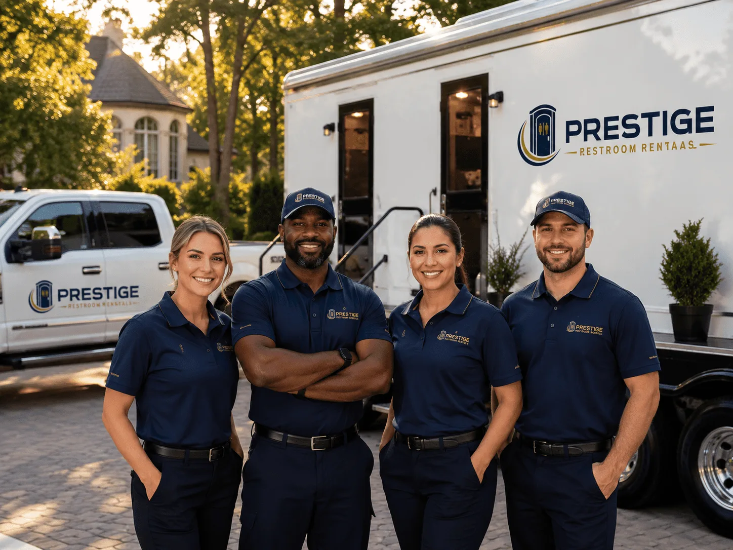 Trusted Luxury Portable Restrooms company in Amberson, PA